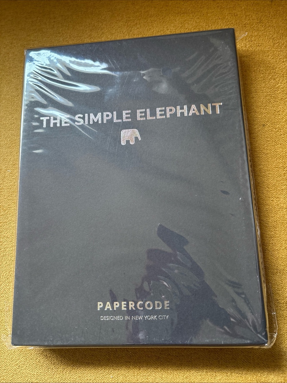 The Simple Elephant Planner by Papercode - Black